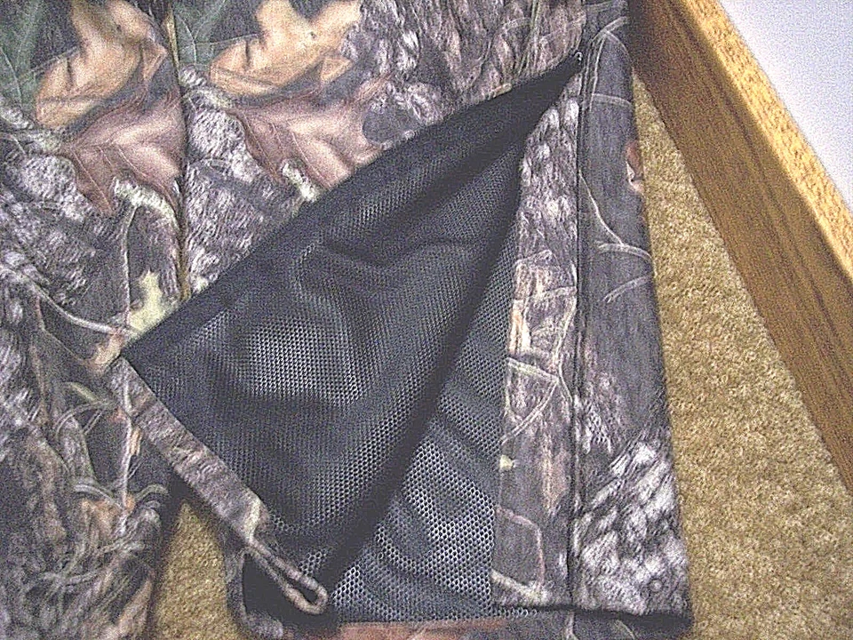 Mens 3X Rain Pants Mossy Oak Camo Pants Hunting Non Insulated Rain Pants $60 New - Image 3 of 4