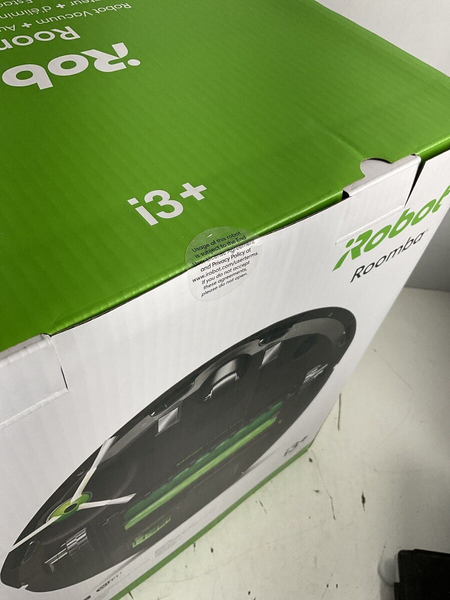 iRobot Roomba i3+3550Wi-Fi Connected Robot Vacuum With iRobot Roomba i3+3550Wi-Fi Connected Robot Vacuum With