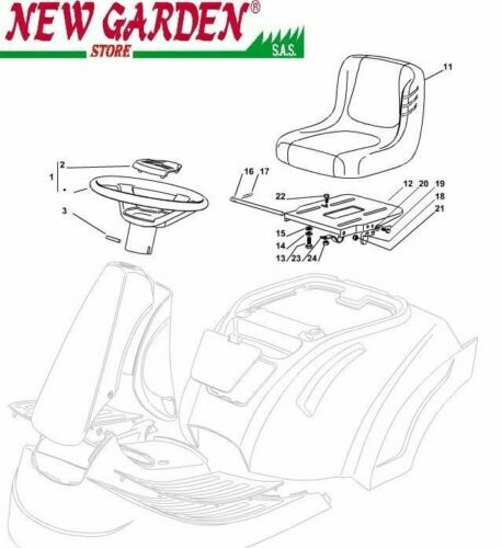 Courroie Trapézoïdale Z27 Pour Tondeuse - 10mm X 724mm - Compatible Honda, Alpina, GGP