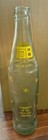 VINTAGE TAB GLASS SODA POP BOTTLE 16 OZ. COCA COLA CO. CLEAR with YELLOW PRINT — photo 2