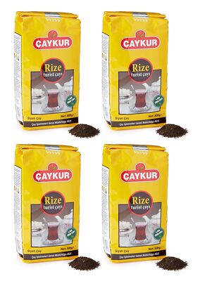 4er Pack - Caykur Rize Türkischer Schwarztee aus der Türkei (500g)