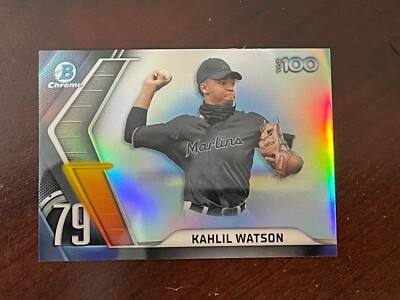 2022 Bowman Chrome Baseball Top 100 Scout Insert - PICK YOUR PLAYER CARD