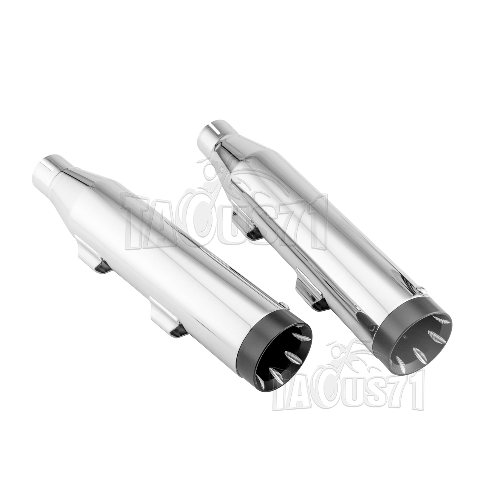 3" SlipOn Exhaust Muffler Pipes Fit For Harley Sportster 883 1200 XL Iron 48 72 eBay