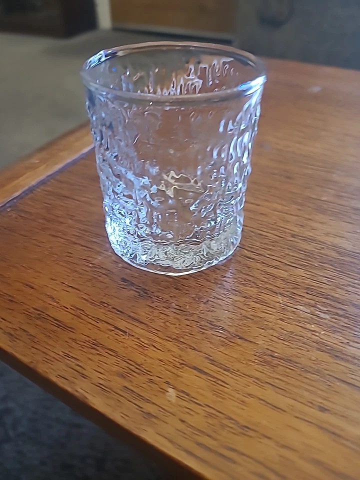 Vintage / Retro Ravenhead Siesta Bark Effect Small 14cl  Glasses - Image 2 of 4