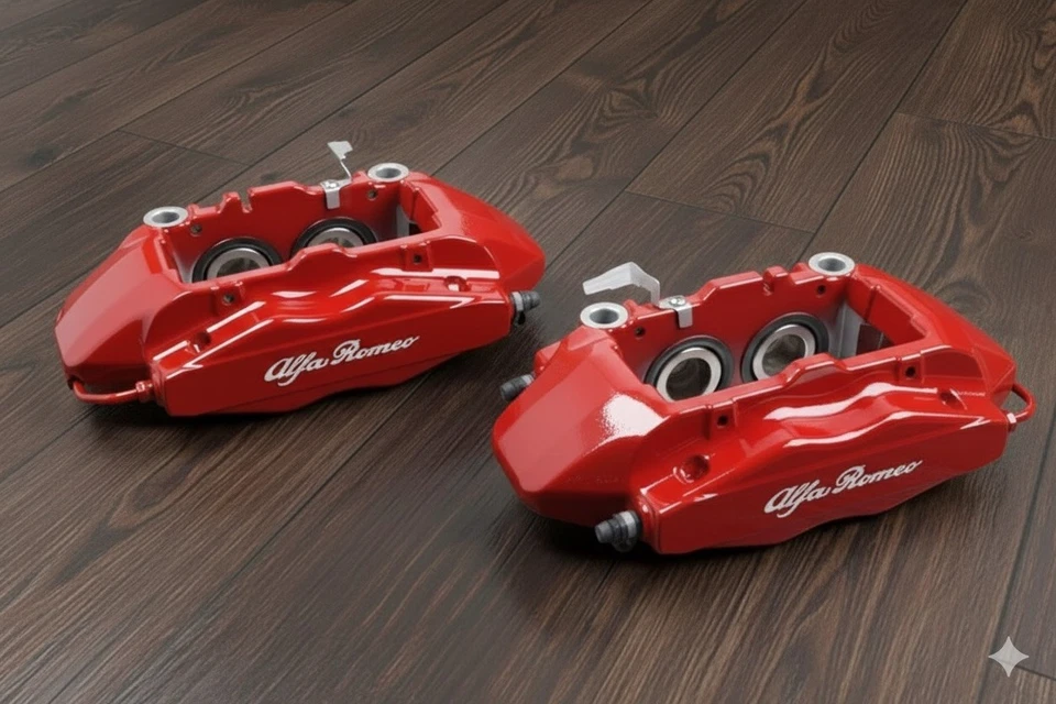 Оригинальный тормозной суппорт Audi RS4 B8 12-16 Brembo ремонт полный комплект - Изображение 2 из 4