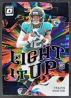 2025 Donruss Optic Travis Hunter Light It Up Black Pandora /149 RC Jaguars PN