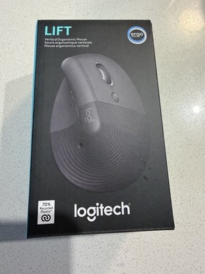 New Logitech Lift Vertical Ergonomic Mouse brand Ergo Series New In Box