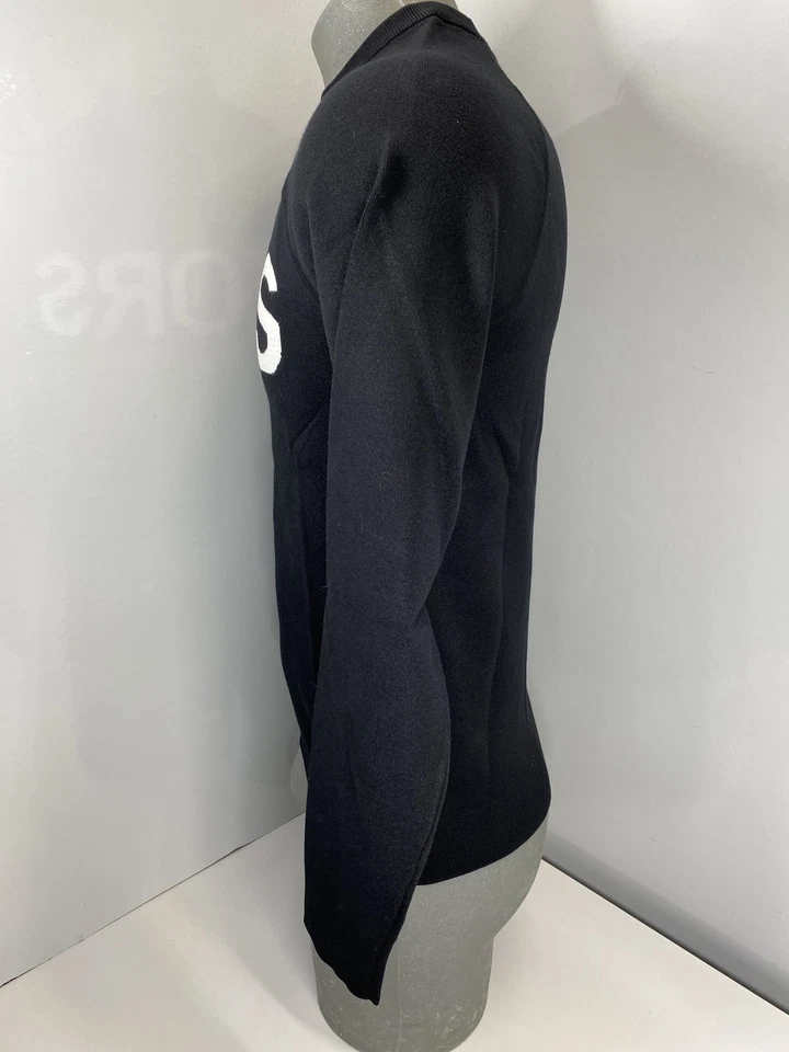 Michael Kors мужской маленький свитер черный KORS логотип эластичной вязаный длинным рукавом Топ - Изображение 2 из 4