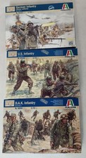 Italeri 1/72 WW2 Lot 3 Sets MIB US German Afr...