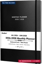 2026-2028 Monthly Planner/Calendar - 2 Year Calendar 2026-2028, Jul. 2026 - Jun.