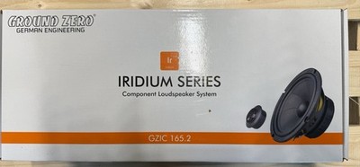Ground Zero GZIC 165.2 165 mm 2-Wege Komponenten-Lautsprechersystem