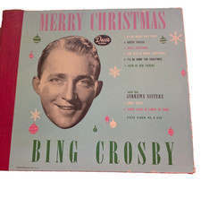 Merry Christmas BING CROSBY DECCA album No. A-550 10
