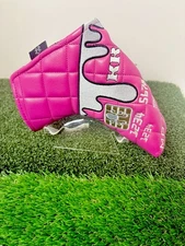 NEW Kraken Golf Pink Mastercard Death Before 3 Putts Quilted Head Cover