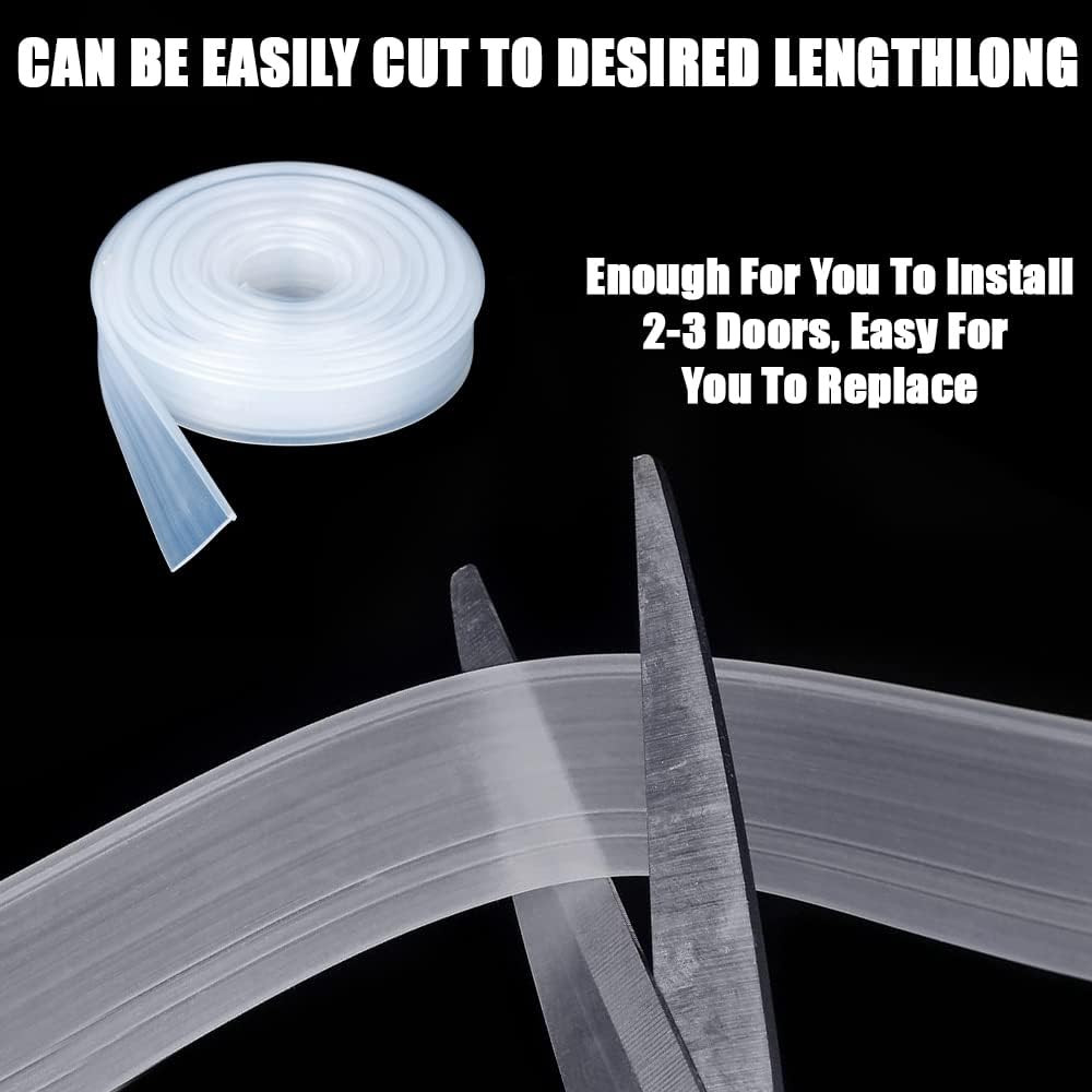 Framed Shower Door Bottom Seal Strip Replacement Shower Bottom Waterproof Door R