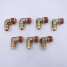 7 Pack Parker VS149F-10-8 5/8" Flare Fittings Brass 2-25/34
