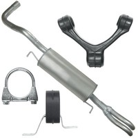 EndschalldäMpfer Auspuff Endtopf FüR Audi A4 B5 94-01 1.9 Stufenheck Kombi Avant