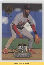 1993 Leaf Heading for the Hall Ozzie Smith #10 HOF READ p5h