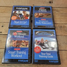 Total Gym Workout DVD Lot of 4