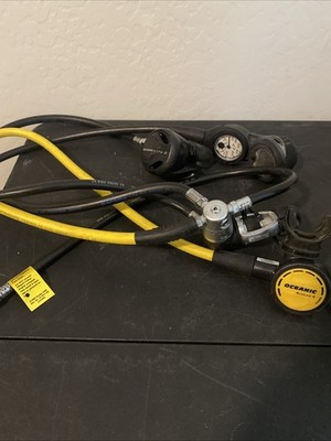 OCEANIC SCUBA  DIVING  GEAR  TILOS HYDRA OCTOPUS ALPHA 8 SLIMLINE 2