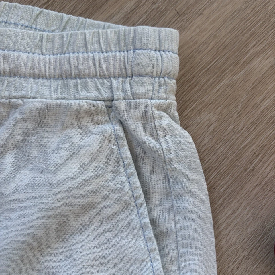 Pantalones cortos de lino originales vintage resistentes a la intemperie XL Foto 4 de 4