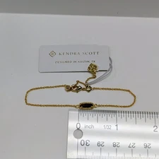 Kendra Scott Adjustable Bracelet Brown Tigers Eye