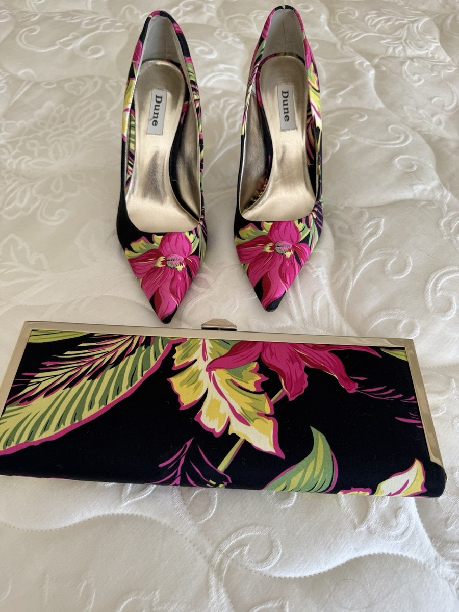 Dune Multi Coloured Shoes And Matching Bags Dune Court Shoe Size