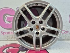04 PORSCHE CAYENNE 4.5 S 1X 19" 5 TWIN SPOKE 5 STUD ALLOY WHEEL 03-10