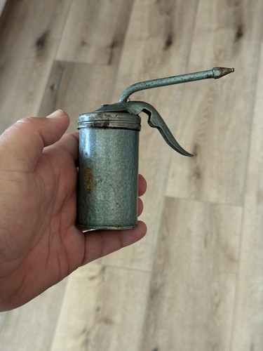 Vintage Eagle No. 58 Pump Oiler 5 oz Capacity Made in USA Empty Oil Can