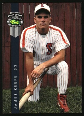 1992 Classic Four Sport #294 James Keefe Free Shipping