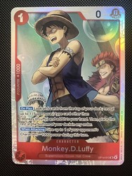 Monkey D. Luffy OP14-013 Super Rare The Azure Sea's Seven