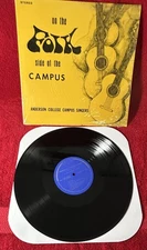 Anderson College Campus Singers On The Folk Side LP Camden New Jersey Shrink