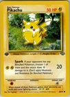 Pikachu Jungle 60/64 1st Edition NM