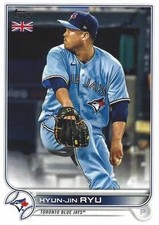 Hyun-Jin Ryu 2022 Topps UK Edition #116 Toronto Blue Jays