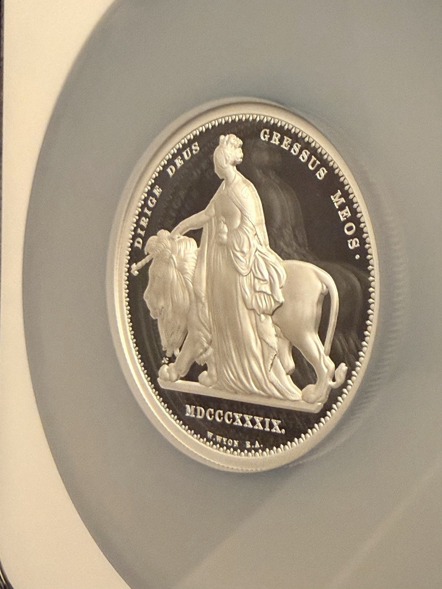 2025 Alderney Una & The Lion 5oz & 2oz PF70 NGC FDI Jody Clark