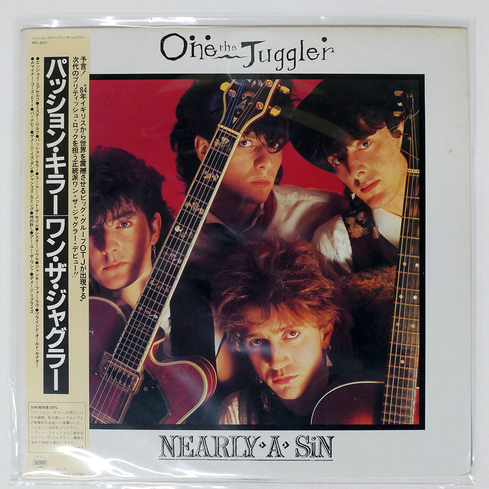 ONE THE JUGGLER NEARLY A SIN REGARD RPL8227 JAPAN OBI VINYL
