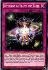 Tarjeta Beginning of Heaven and Earth RATE-EN073 1ª Edición YuGiOh