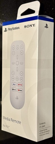 Sony Playstation 5 Media Remote PS5 White - Afbeelding 2 van 5