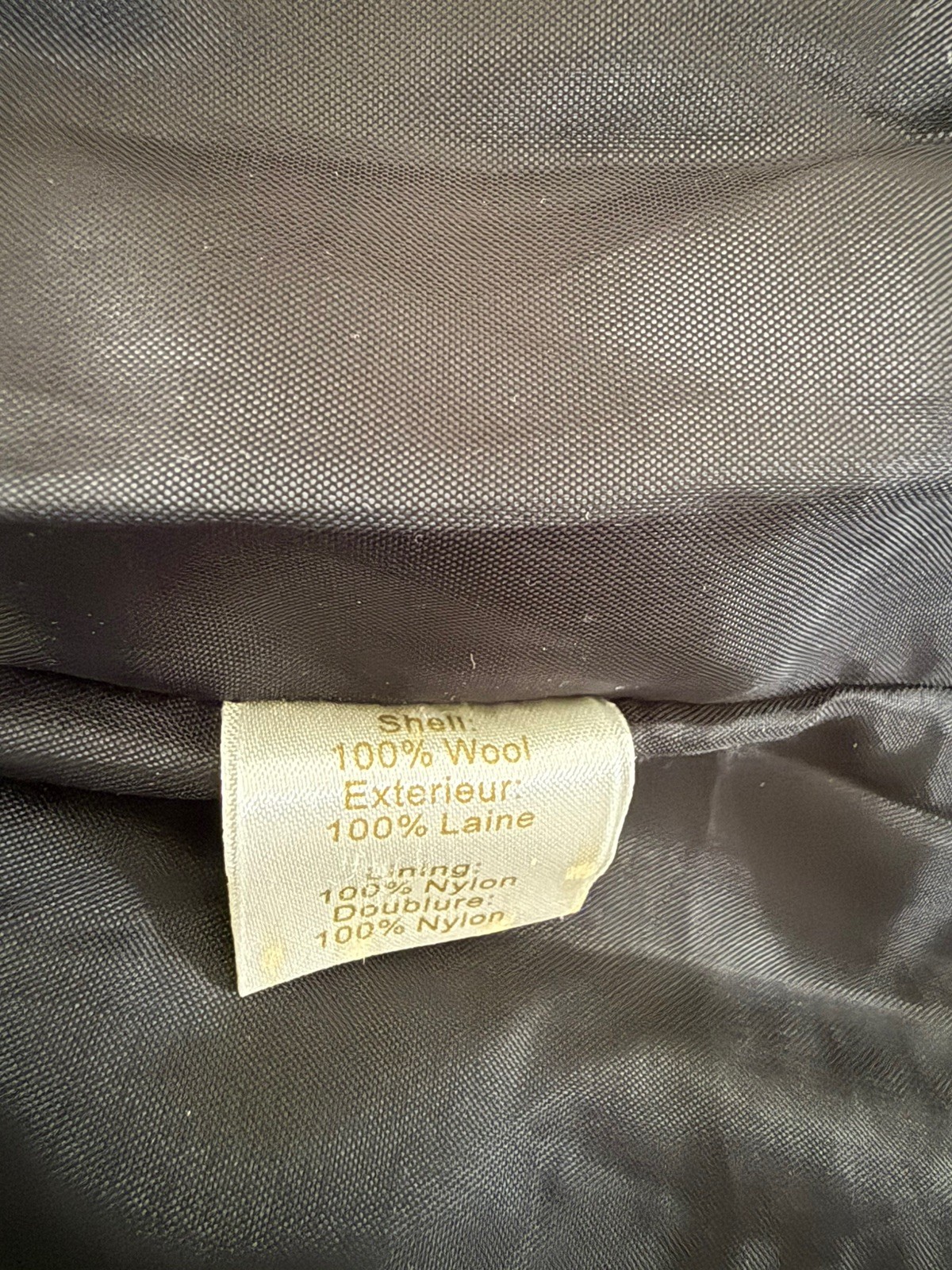 Vtg Carson Blue Wool Toggle Closure Embroidered L… - image 13