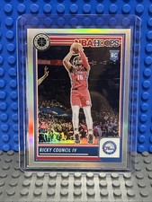 2023-24 Panini NBA Hoops Prizm - #168 Ricky Council IV (RC)