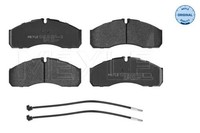 Meyle 025 291 6020/W Bremsbelagsatz Vorne , Passt Zu: Iveco Daily Iii, RVI Masco