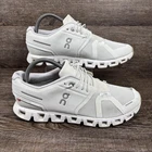 On Cloud 5 Shoes Women's 10 Ice White Mesh CloudTec Running Sneakers