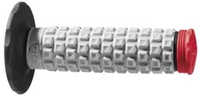 Pillow Top Motorcycle Grips Black/Grey/Red ProTaper 024851
