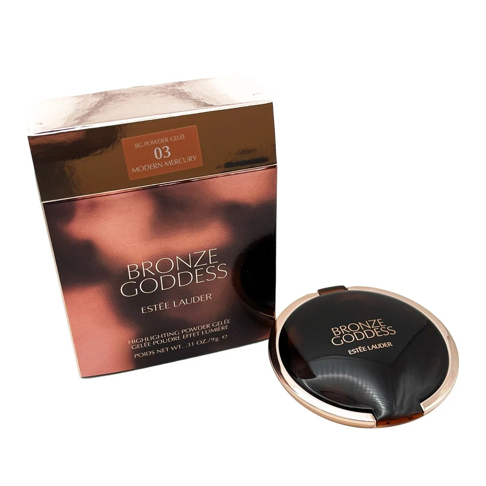 Estee Lauder Bronze Goddess Highlighting Powder Gelee - 03 MODERN MERCURY - Image 2 of 3