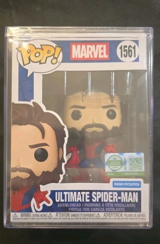 Funko Pop Ultimate Spider-Man Limited Edition 1561 With Protector 5000 PCS