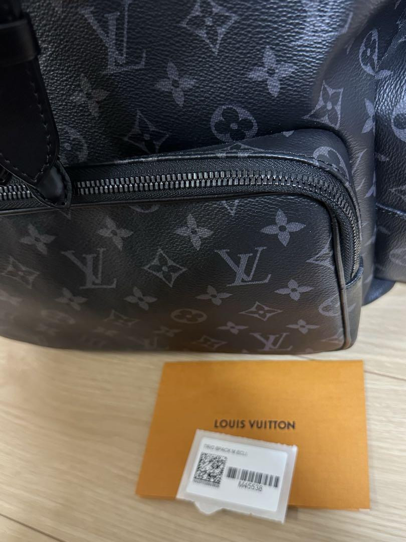 Louis Vuitton Trio Monogram Eclipse Backpack M45538 Black Louis Vuitton Trio Monogram Eclipse Backpack M45538 Black