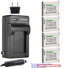 Kastar Battery AC Charger for Olympus Li-50B LI-50C  Tough TG-620 TG-630 iHS