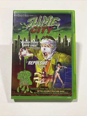 Slime City Double Feature (DVD, 2005) Tested Works Shock O Rama Cinema 2005