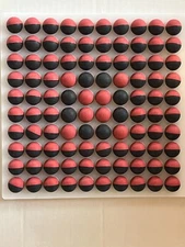 AREA61 Self Defense Powder Balls Projectile .68 caliber 100 count, red/black