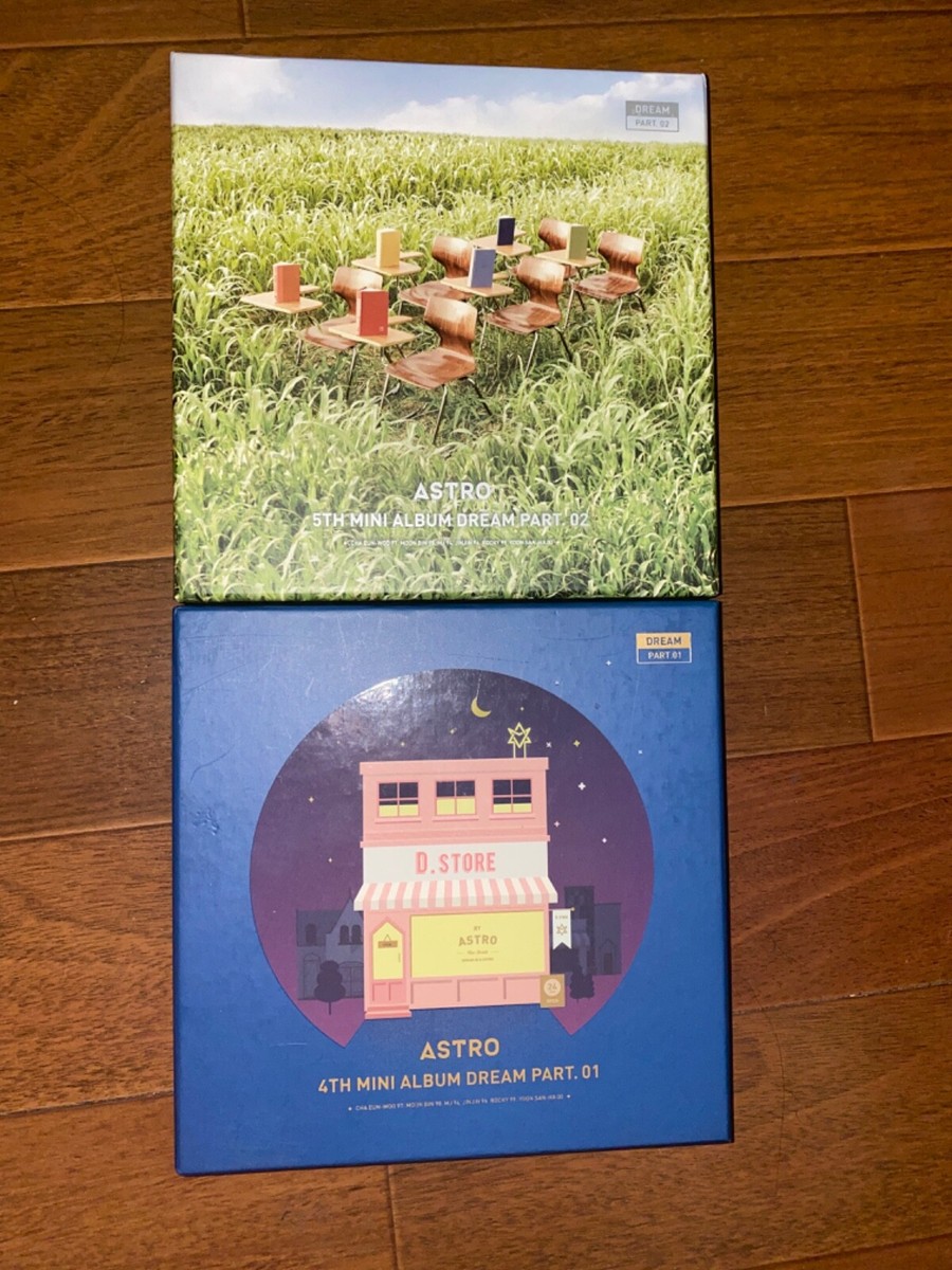 Astro 4th mini album set dream pt 1 part 2album photobook+cd