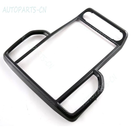 for Ford Ranger 2023-2024 ABS Carbon Fiber Middle Console Air Vent Cover Trim - Picture 1 of 23